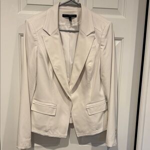 Sharp White House Black Market White Blazer